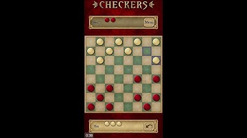 Checkers Free (by AI Factory Limited) - board game for Android - gameplay.