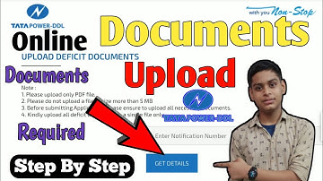How To Upload Documents in Tata NDPL Website| आनलाइन दस्तावेज़ जमा करे || Technical Online Sumit ||