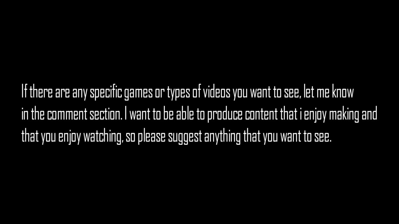 What content do you want to see? - YouTube