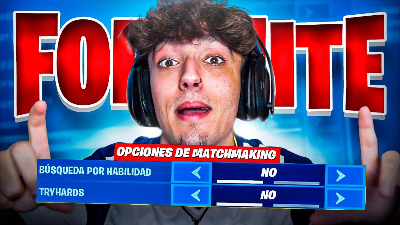 Así debería ser EL MATCHMAKING de FORTNITE...