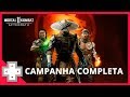 Mortal Kombat 11 - Aftermath Gameplay Campanha Português Pt-Br