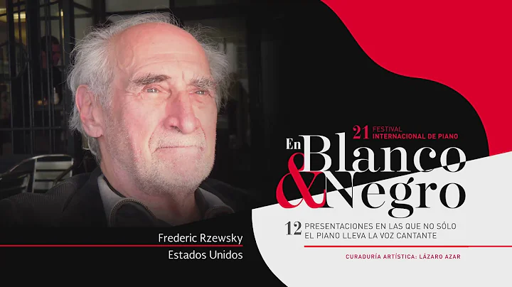 21 Festival Internacional de Piano En Blanco & Neg...