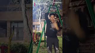 beast mode activated l strength training outdoor workout 😱