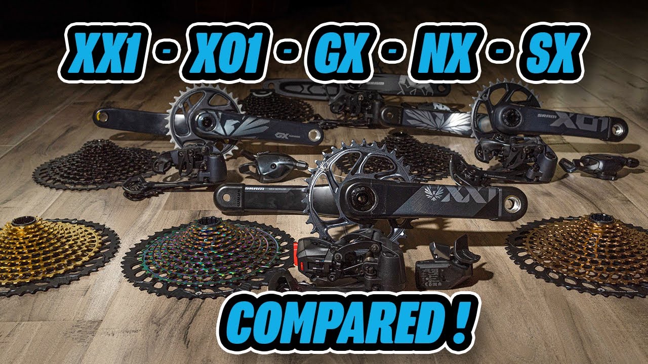 Comparativa SRAM GX Eagle AXS contra SRAM XX1 Eagle AXS