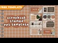 How to Make Scrapbook Themed Powerpoint Template [ FREE TEMPLATE ]