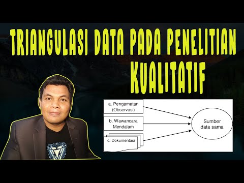 Video: Mengapa penting untuk melakukan triangulasi data dalam penyelidikan kualitatif?