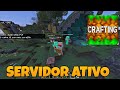NOVO SERVIDOR DE CRAFTING AND BULIDING