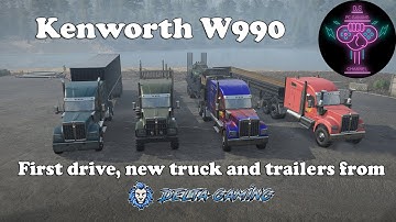Snowrunner Kenworth W990 from Delta Gaming