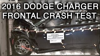 2016 Dodge Charger Crash Test (Frontal Crash)