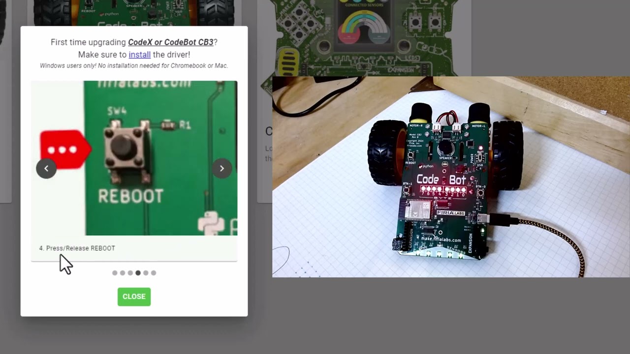 CodeBot Breadboard Kit (REQUIRES SOLDERING) – Firia Labs