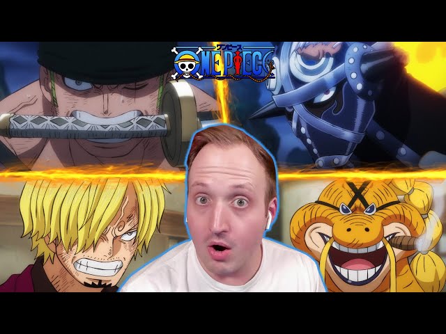 JOUNIN REACT - REAGINDO Sanji Vs Queen