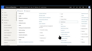 Dynamics Unplugged - Dynamics 365 F&SC A to Z: W is for Warehouse