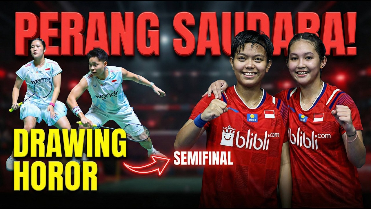 MERINDING! Drawing German Open 2026: Indonesia Perang Saudara!