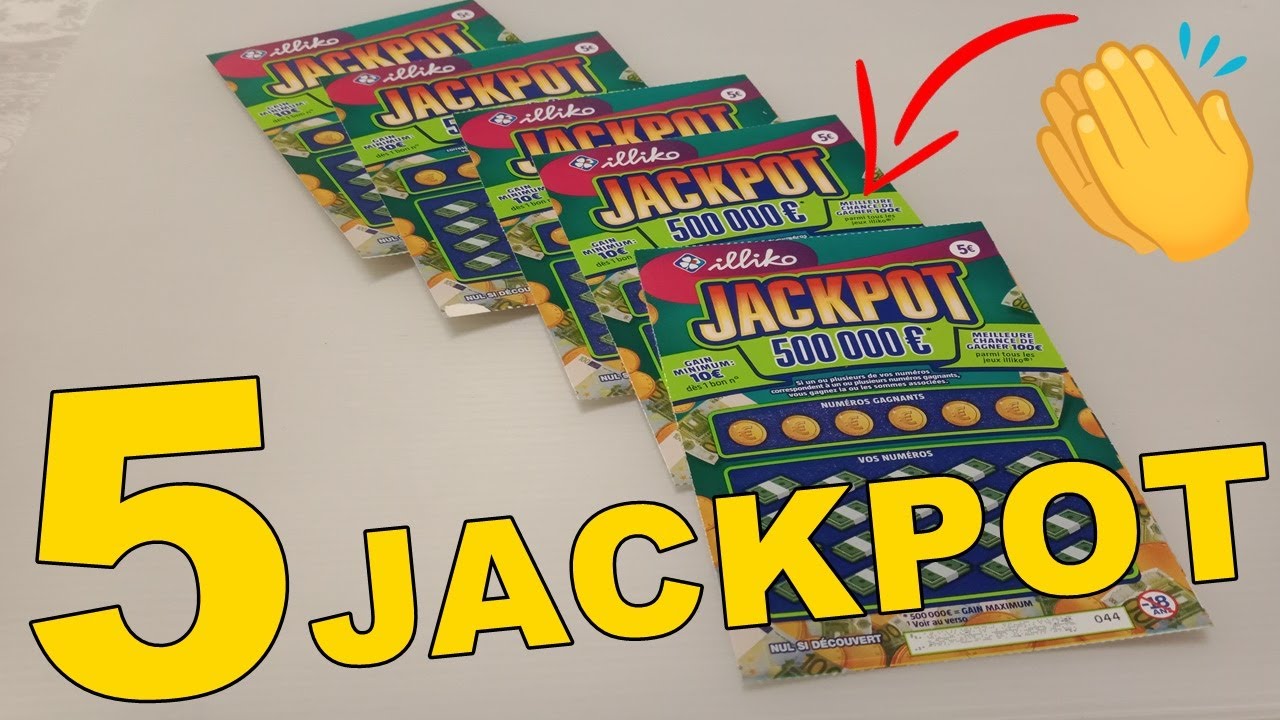 GRATTAGE FDJ🍀 👉  5 JACKPOT👏👏👏