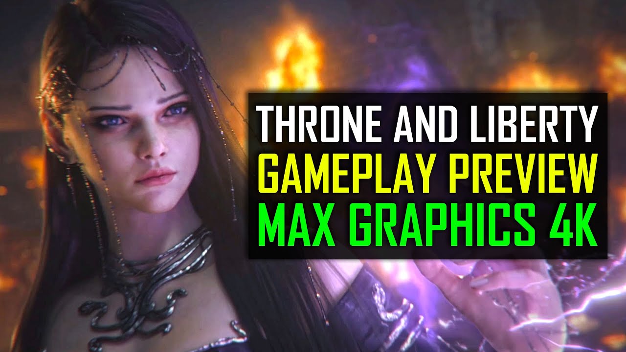 Throne And Liberty Gameplay Prologue Max Graphics 4K 