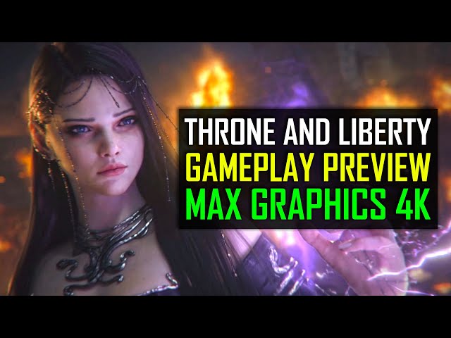 Vídeo com gameplay de Throne and Liberty