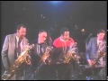 Baritone Sax Quartet: Nick Brignola, Ronnie Cuber, Cecil Payne, Howard Johnson, Berlin 1985