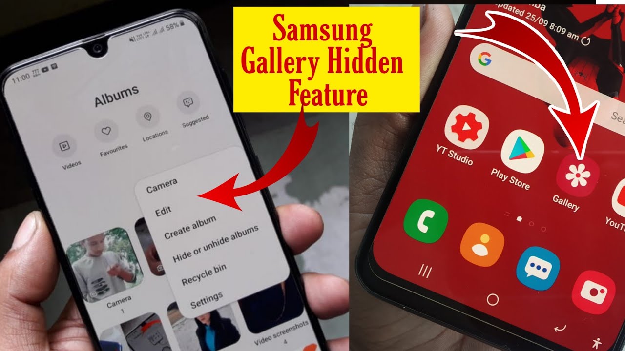 Samsung Gallery Hidden Features Galaxy A50, A30,A20,S10, All Samsung Devices