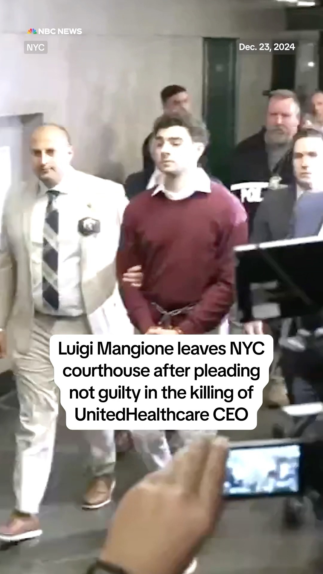 Luigi Mangione has pleaded not guilty in the killing of UnitedHealthcare CEO Brian Thompson.