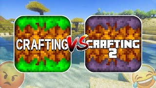 Crafting And Building 1 VS Crafting And Building 2 - Which Game Is BETTER??! screenshot 2