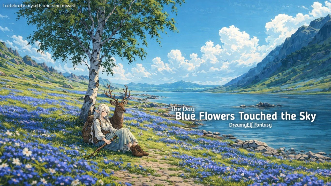 The Day Blue Flowers Touched The Sky | Fantasy Celtic Ambiance | Medieval Melody For Focus and Calm