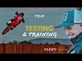 Pisode 28  tom test la moto de course   sleny en mode training 