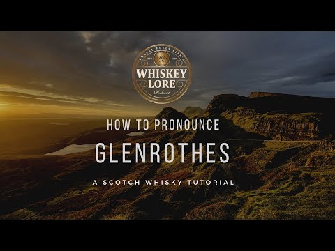 Cara Mengucapkan Glenrothes Scotch Whisky