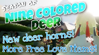 [BETA] Nine Colored Deer MORE Cosmetics  Cutest Free Days of Love Items  Sky Beta Update