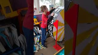 Wesley spinning the Price is Right Wheel #1