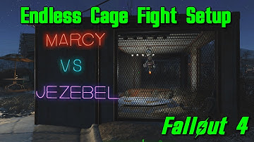 Marcy Long Vs Jezebel Endless Arena Fight - Wasteland Workshop DLC [Fallout 4]