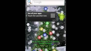 christmasLiveWallPaper_new.avi screenshot 1