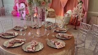 Pink Floral Theme  Sweet 16