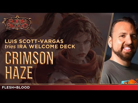 Flesh And Blood Tcg Game Play Luis Scott Vargas Youtube