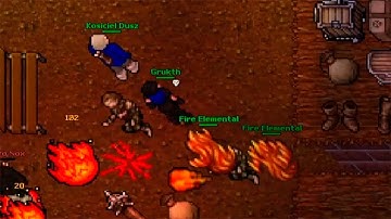 PK 7 KILLS until ban MS lvl 40 with Fire Elementals in Carlin (Valoria 2006)