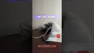 Transform Your Ride: MT V12 Silver Iridium Visor #shorts #mthelmets