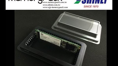 10ct 2280 M2 NGFF SSD packaging plastic box clamshell esd (www.memorypack.com.tw)