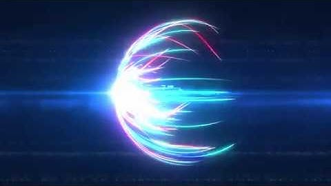 Colorful Dark Reveal logo intro circle beauty light