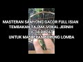 Masteran Samyong Gacor Full Isian Tembakan Tajam Vokal Jernih Jeda Rapat Isian Burung Lomba Mp3 - Mp4 Download