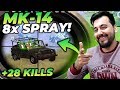 +28 KILLS / 200 IQ TAKTİK / MK-14 + 8x SPRAY PUBG MOBILE