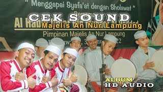 TERBARU❗❗CEK SOUND MAJELIS AN NUR LAMPUNG - FULL AUDIO ALBUM❗❗