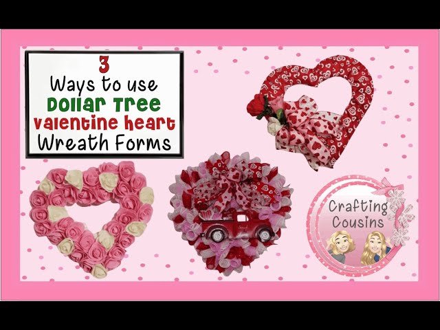 Bulk Floral Garden Heart-Shaped Metal Wreath Forms, 12x13.375 in., Dollar  Tree