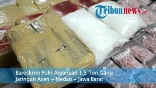 Download Lagu VIDEO Bareskrim Polri Gagalkan Penyelundupan 1,5 Ton Ganja MP3