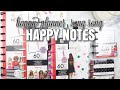 Happy Planner Rongong Collab | Happy Notes | At Home With Quita