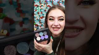 HUGE INDIE EYESHADOW HAUL - SO MANY SPARKLY DUOCHROMES!! #shorts #makeuphaul #eyeshadow #makeup