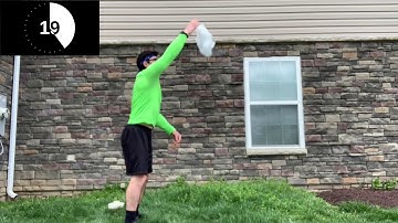 3rd-5th Grade Self-Toss and Catch Challenge #4