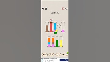 SortPuz Level 19. I need ur support. Plz like & subscribe my channel😇 #sortpuz #sortpuzgame  #shorts