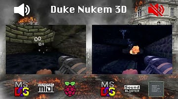 [OVM] Duke Nukem 3D (mt32-pi, General MIDI vs EMU8801)
