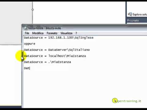 Tutorial di ADO.NET: La connectionstring e la classe SqlConnectionStringBuilder