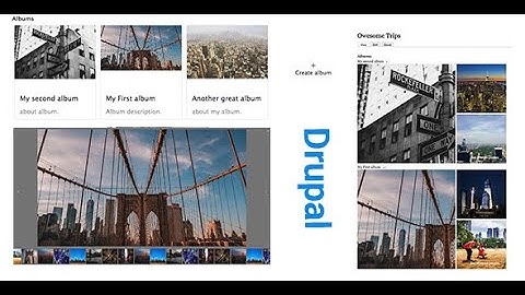 DrupalExp - Powerful Albums Photo manager
