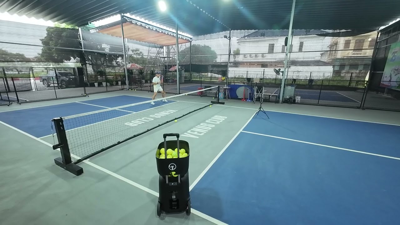 Luyện Dink trái 2 tay Topspin